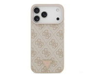 GUESS Leather 4G Triangle Strass MagSafe do iPhone 17 Pro Max - 1365564 - zdjęcie 2